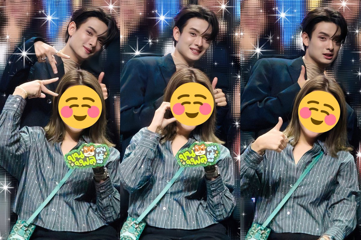 📚 ขอลงบันทึกไว้หน่อยว่าฟตกสำหรับนี่คงโชคดีมากที่ได้นั่งตรงเมน ได้คุยถึงจะเสี้ยววิเพราะขุนหันไปเสิร์ฟคนข้างหลังซึ่งน่ารักมาก ไม่ได้ขอให้ทำท่าอะไรทั้งนั้นเพราะตัวเองต้องมีสติก่อน อีกอย่างดีใจที่ได้นั่งข้างเมนขุนด้วย ไม่คิดว่าจะถ่ายหลายรูป นี่ได้ยินที่เค้านับแค่คิดท่าไม่ออก