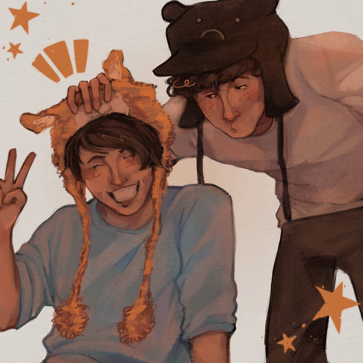 dan wears a cute hat once and every dinof enthusiast is found dead

#phanart #phantwt #dnptwt
