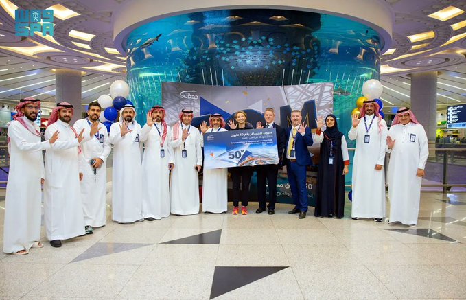 مطار الملك عبدالعزيز الدولي يصل إلى 50 مليون مسافر خلال 2025 #طيران 