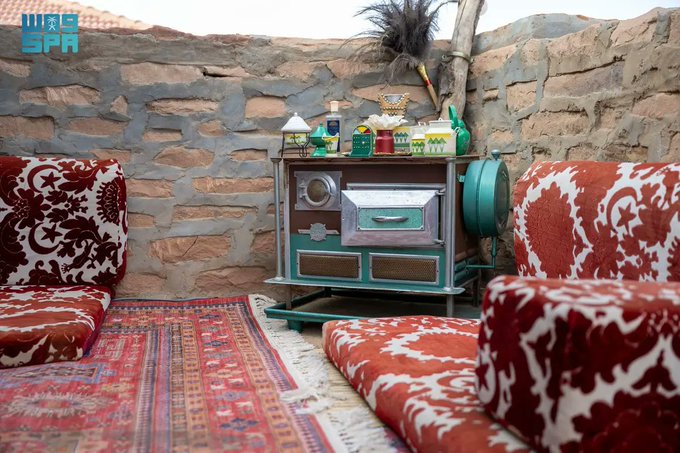 الجلسات الشتوية في الجوف تتحول إلى ملتقى للسمر والاستجمام #سياحة 