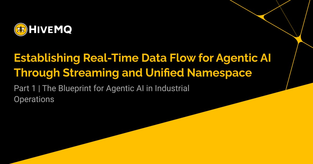 HiveMQ's tweet photo. 🚀🚨 New Blog Series Alert! We're kicking off a great five-part series on 'The Blueprint for Agentic AI in Industrial Operations' by Kudzai Manditereza. Check out Part-1 of this series: https://t.co/WYttFti4kw
#AgenticAI #IndustrialAI #UnifiedNamespace #RealTimeData #MQTT https://t.co/2HABzVrk2l