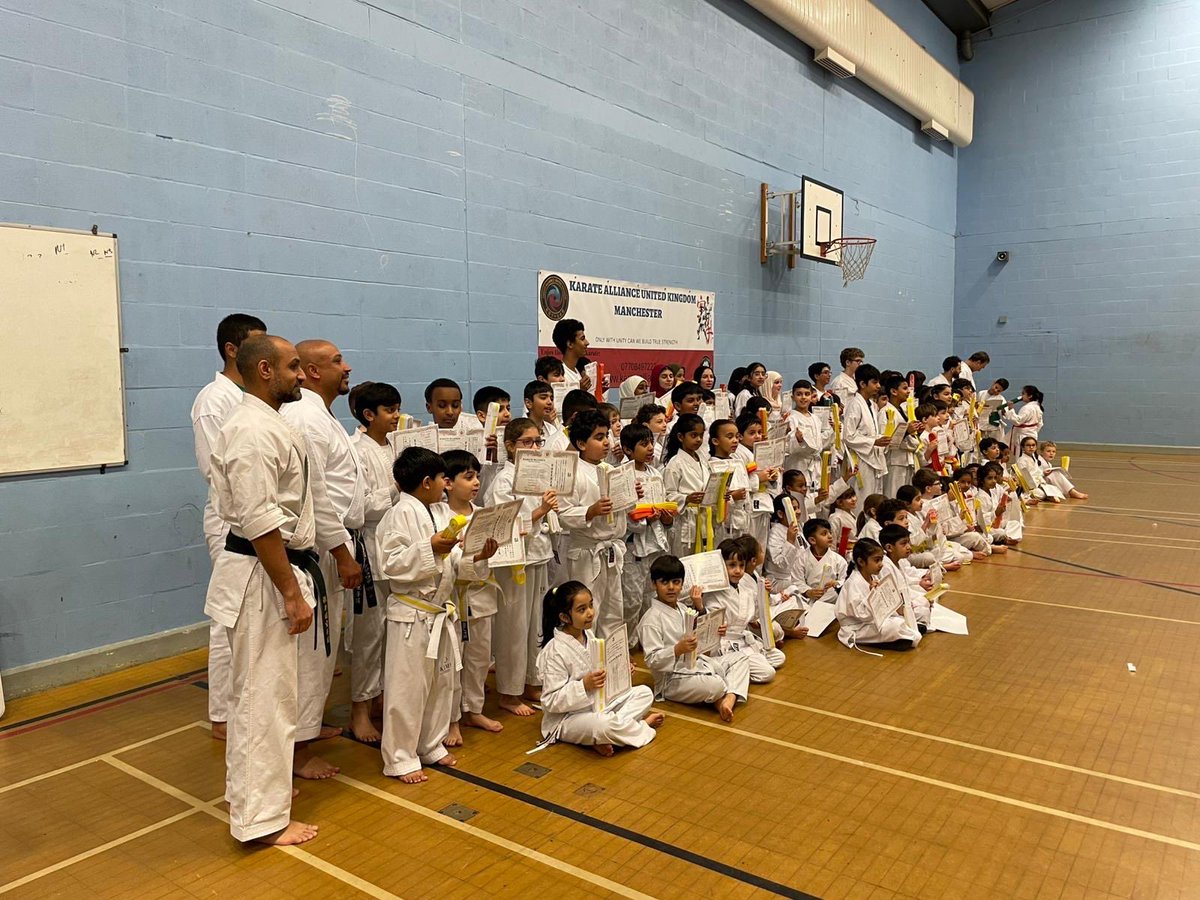 StMarysMossSide's tweet photo. Our children were invited yesterday to attend regional grading - a proud moment for us all. A great example of pupil premium impact. Huge thanks to Sensei for the invitation and the golden tickets. 🥋🏆 https://t.co/WWft4FAM5W