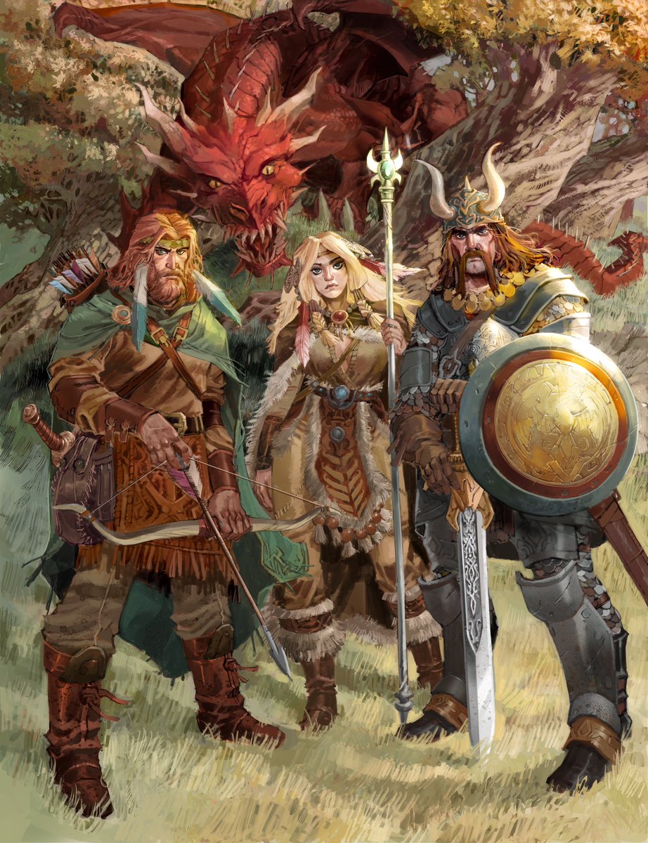 You can take the boy out of DragonLance, but you can't take the DoAT out of the boy.  

Thank you for the best part of my high school, DragonLance writers and artists. 

Took forever to paint. Tried not to butcher Elmore too much.