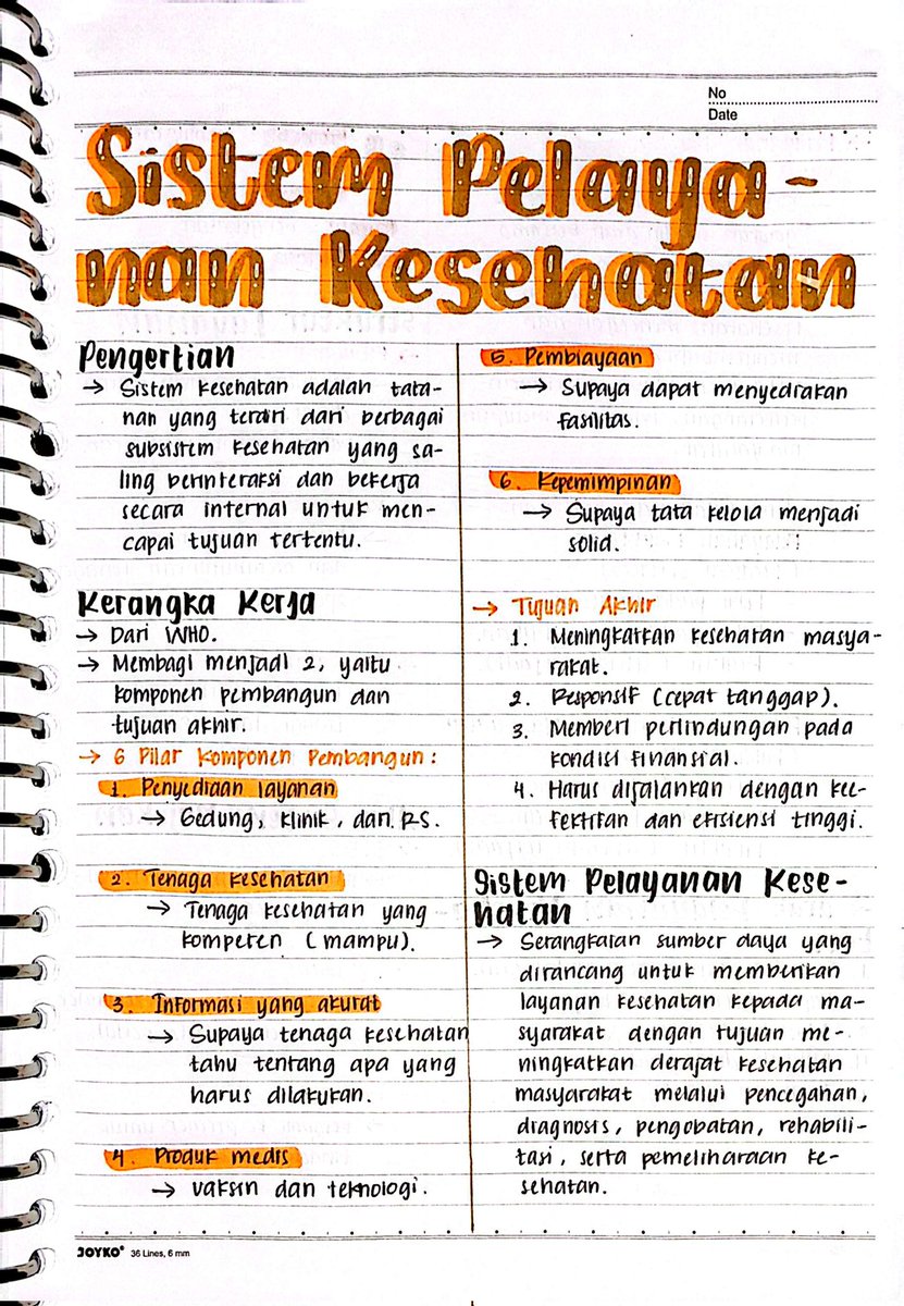 jouunotes's tweet photo. Mata Kuliah: Ilmu Kesehatan Masyarakat dan Kesehatan Global
Materi: Sistem Pelayanan Kesehatan https://t.co/BrsdANhkVi
