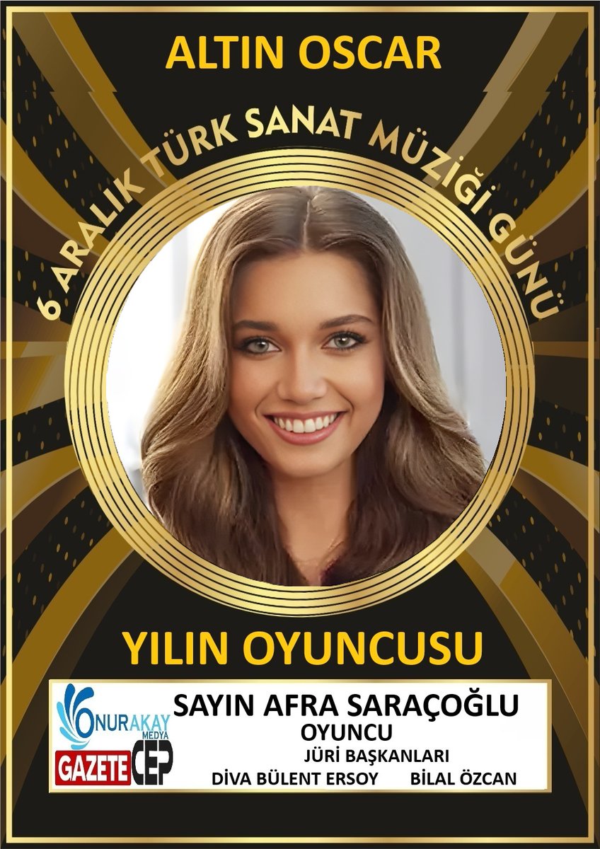 Yılın Oyuncusu Seçilen Altın Oscar Ödüllü Afra Saraçoğlu Kimdir? İşte bilinmeyenleri... onurakay.com.tr/haber/yilin-oy…
#AfraSaraçoğlu #MertRamazanDemir #AfRam #YalıÇapkını #SeyFer