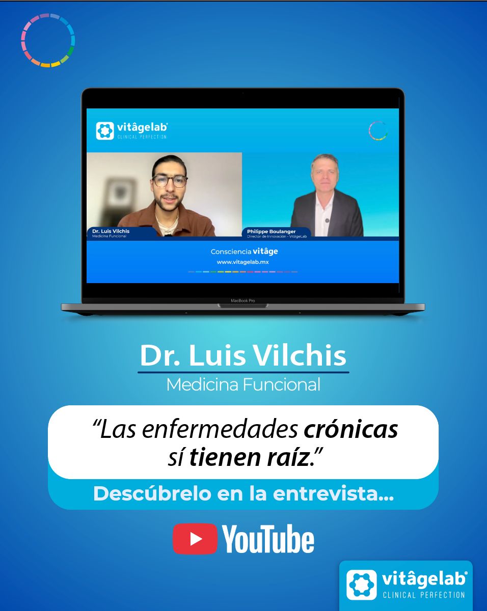 VitageLab's tweet photo. ¿Y si tus síntomas crónicos no fueran “normales”?

El Dr. Luis Vilchis explica cómo la medicina funcional encuentra la causa real detrás del cansancio, la inflamación y los desbalances hormonales.

🔗 Entrevista:
https://t.co/Psar1531gV

#Salud #FuncionalMedicine #Bienestar https://t.co/E6leFifOay