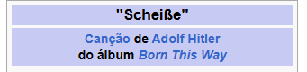 Zayice_'s tweet photo. O QUE DIABOS BOTARAM NA WIKI DE SCHEIßE COITADA DA GAGA 😭😭😭😭😭😭😭😭😭😭😭😭😭😭😭😭😭😭😭😭😭😭😭😭😭😭😭😭😭😭😭😭��😭😭😭😭 https://t.co/ZNarHLxHev