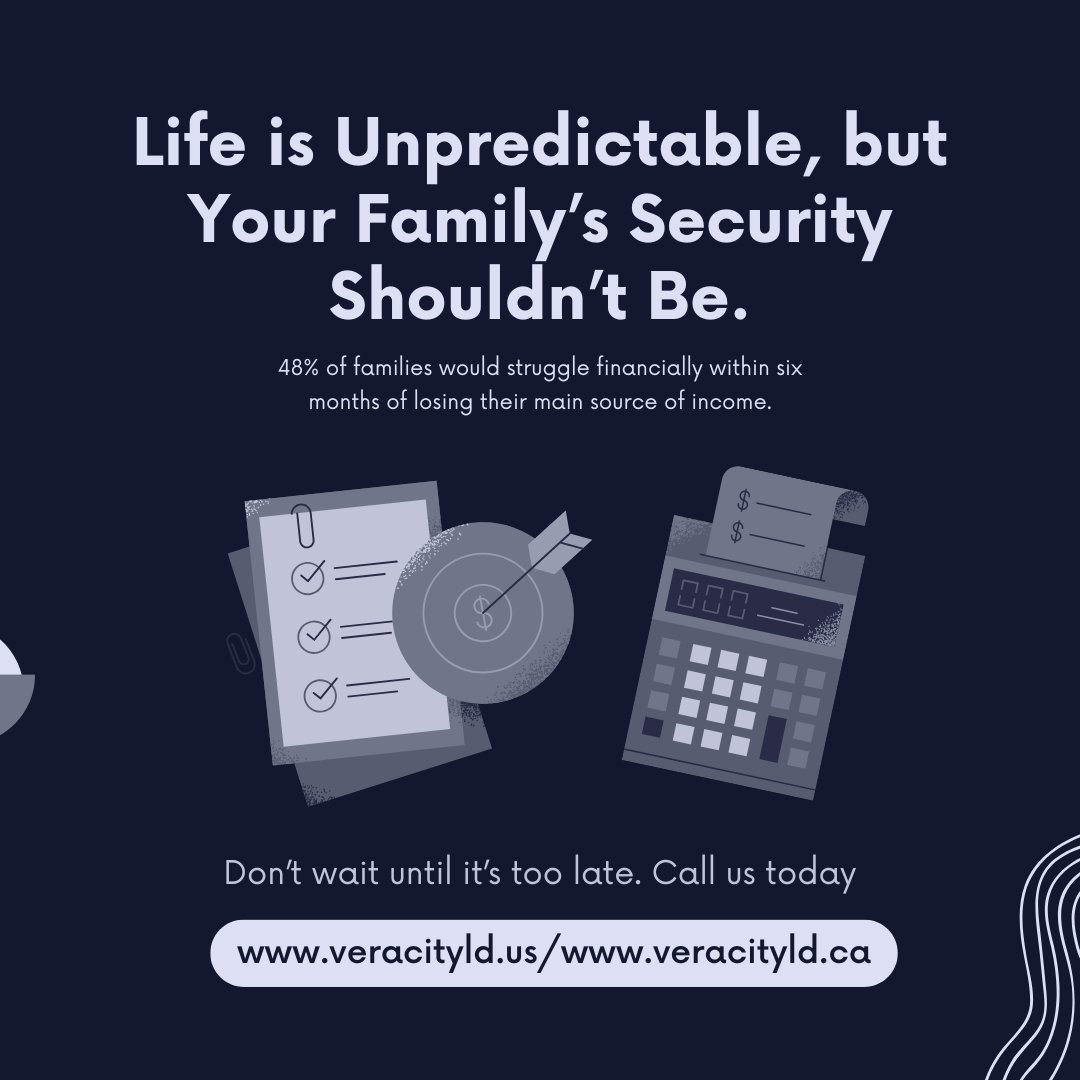 veracityld's tweet image. Life is unpredictable, but your family’s finances don’t have to be.
At Veracity LD, we help you plan ahead, protect your income, and stay secure no matter what life brings.
Don’t wait until it’s too late. Let’s plan today.

#VeracityLD #FinancialSecurity #LifeInsurance