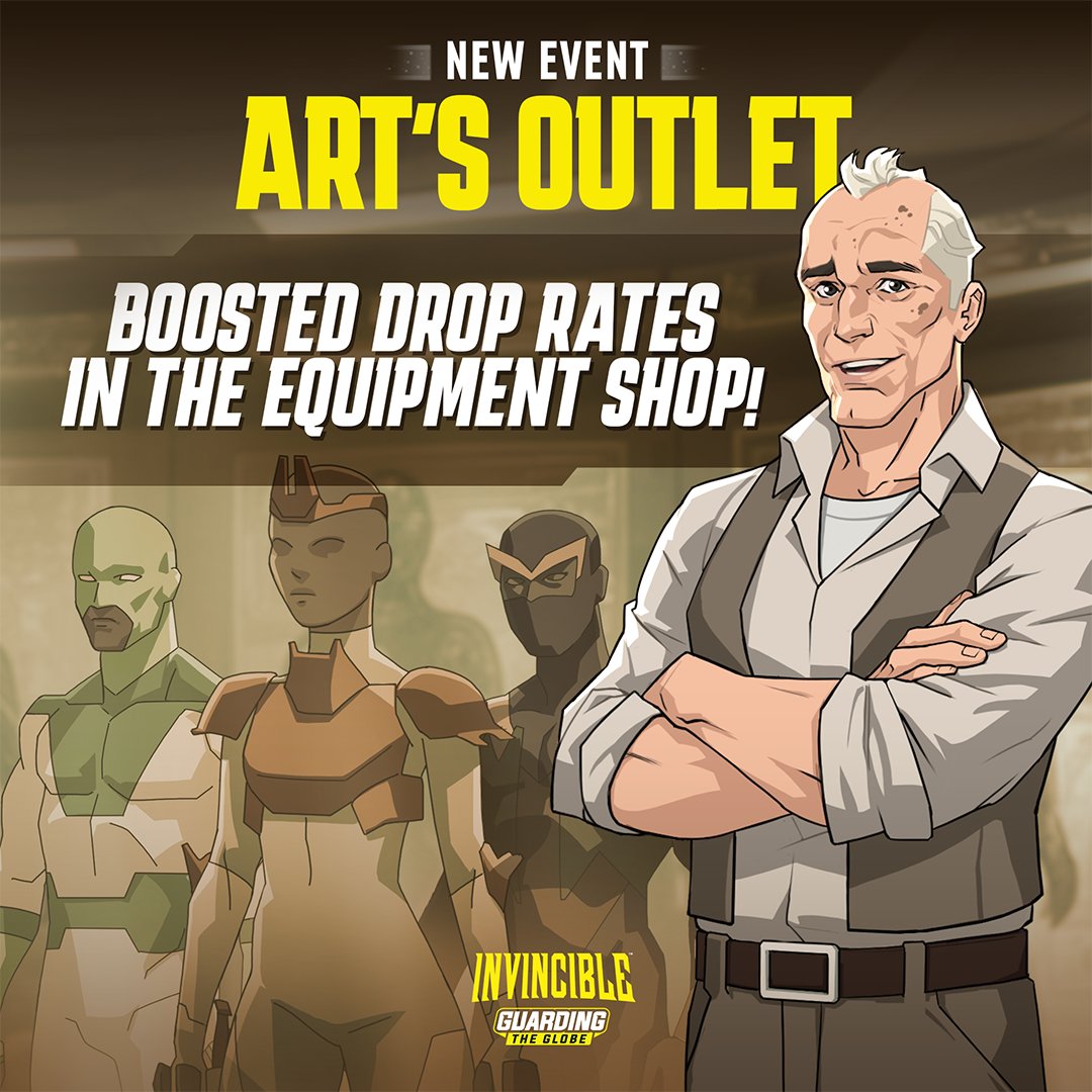 When Art Rosenbaum says he’s running a sale, you don’t ask questions...  you show up!

Art’s Outlet has boosted equipment for a limited time.

Get it before he runs out of fabric.

#GuardingTheGlobe