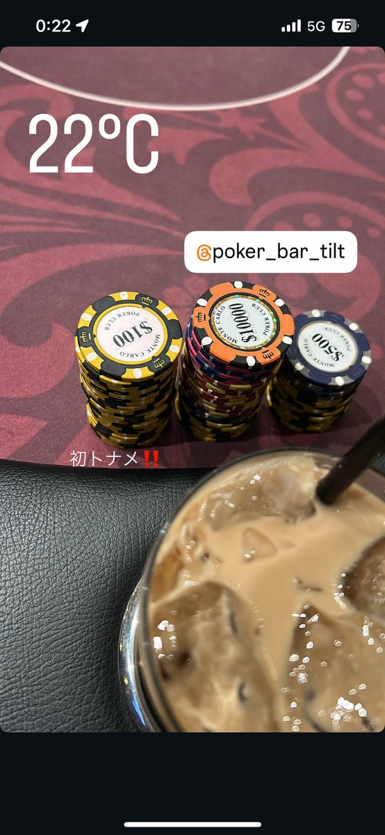 yuumasy's tweet photo. ポーカーbarで働き出して早4ヶ月目‼️
ポーカーもディーラーも練習中だけど沖縄行った時は知り合いと打ちたいなあ https://t.co/PUd2whTf1E