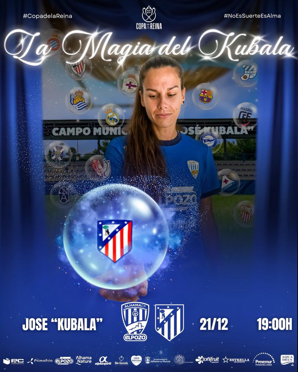 𝐋𝐚 𝐌𝐚𝐠𝐢𝐚 𝐝𝐞𝐥 𝐊𝐮𝐛𝐚𝐥𝐚 🪄

🎟️𝗩𝗘𝗡𝗧𝗔 𝗣𝗥𝗘𝗦𝗘𝗡𝗖𝗜𝗔𝗟 𝗗𝗘 𝗘𝗡𝗧𝗥𝗔𝗗𝗔𝗦

-Martes y jueves de 10h a 13h
-Miércoles de 16:30h a 19h

🎟️𝘃𝗲𝗻𝘁𝗮 𝗼𝗻𝗹𝗶𝗻𝗲 ⬇️

🛒: alhamacf.compralaentrada.com/eventos/18317/…