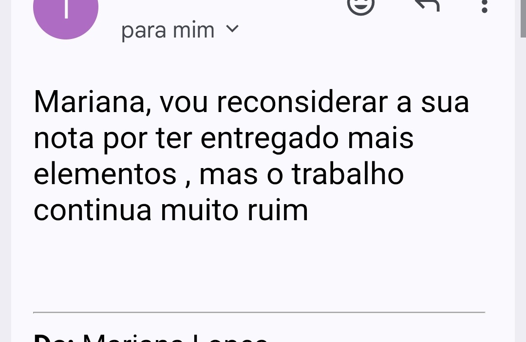 gyumayeon's tweet photo. fui reivindicar minha nota do trabalho pq mesmo que meu trabalho esteja uma merda eu fiz mais que muita gente e ai meu professor lança a seguinte canetada KKKKKKKKKKKKKKK https://t.co/3w33bzGYka