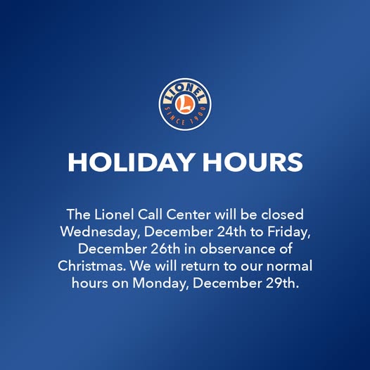 Lionel Trains (@lionel_trains) on Twitter photo 