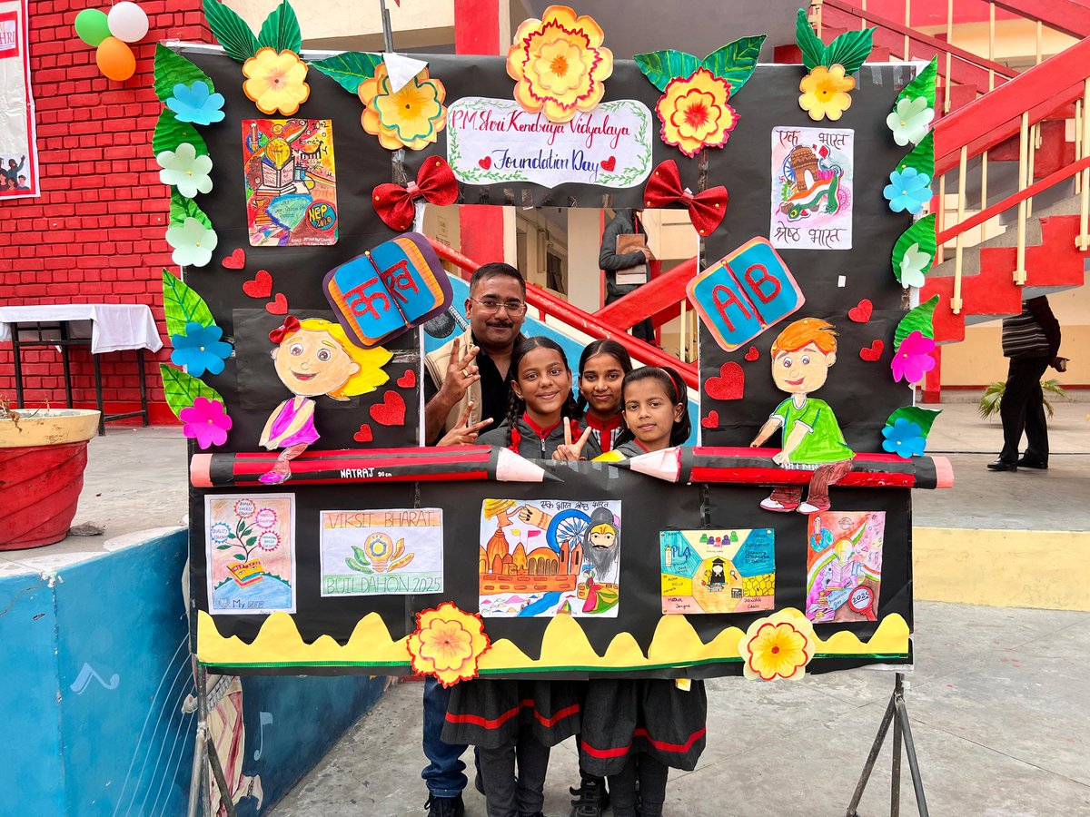 KVS Foundation Day,
Grand Alumni Meet 2025
#KVSFoundationDay2025 
<a href="/KVS_HQ/">Kendriya Vidyalaya Sangathan</a>