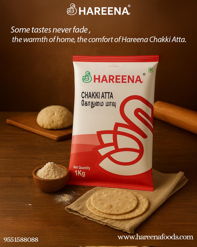 Hareenafoods's tweet photo. From wheat to warmth at your table.
.
.
App and website link in bio.
.
.
For enquiries: 9551588088
@hareenafoods
.
.
#hareenafoods #hareena #pulses #flour #dal #sugar #vermicelli #rusk #HareenaEssentials #VersatileCooking #HealthyLiving #Hareenachakkiatta https://t.co/shvyF6X73D