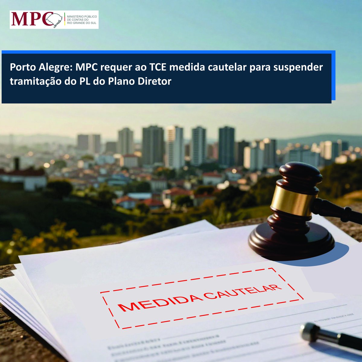 mpc_rs's tweet photo. Porto Alegre: MPC requer ao TCE medida cautelar para suspender tramitação do PL do Plano Diretor
Saiba mais e acesse o inteiro teor em
https://t.co/o94N96XkFr https://t.co/wtaMbrgKJq