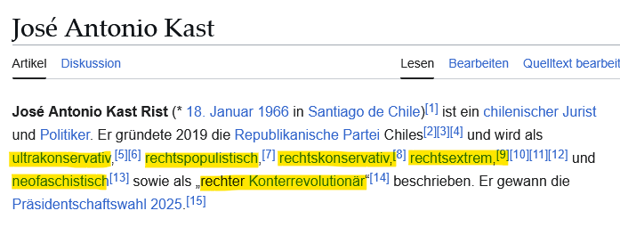 Auf Wikipedia sind wohl alle Sicherungen durchgebrannt. 🤣