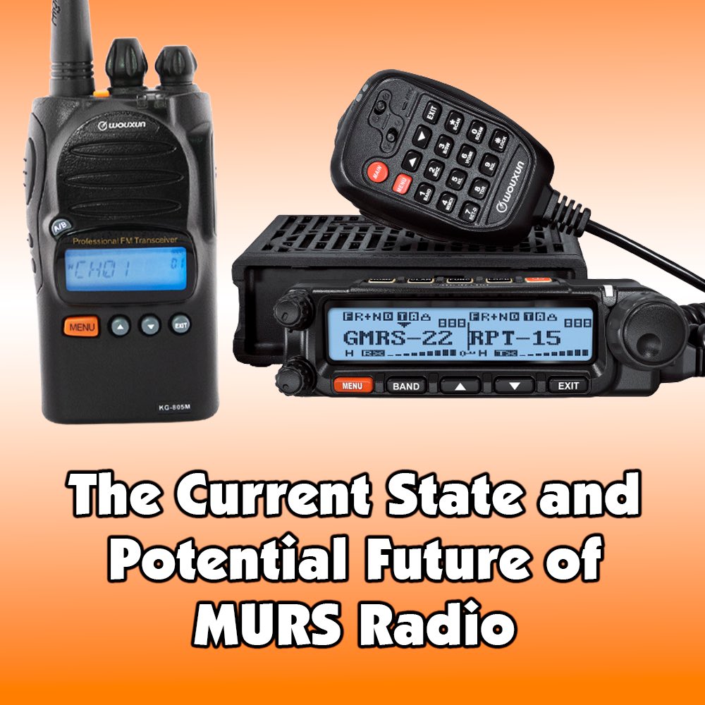 2wayradios's tweet photo. Since its founding by the FCC in 2000, MURS has offered a license‑free way for individuals and businesses in the United States to communicate over five narrow VHF channels in the 151–154 MHz range. Let’s take a closer look at The Current State and Potential Future of MURS Radio ⬇️