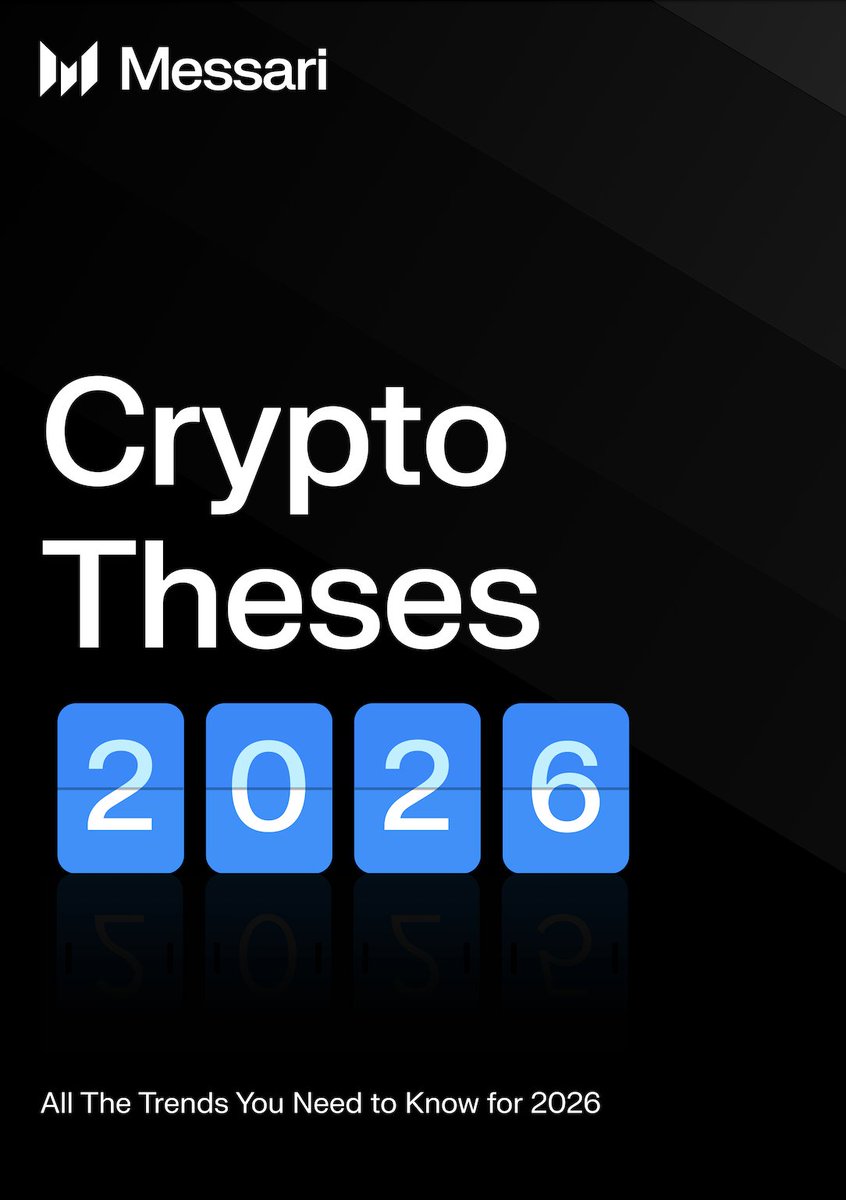 MessariCrypto's tweet photo. Crypto Theses 2026 drops Thursday Dec. 18th 🚨

This year, we handed out 14 awards 🏆

Here's a sneak peak of the most hotly debated👇 https://t.co/ayXtR31kf6
