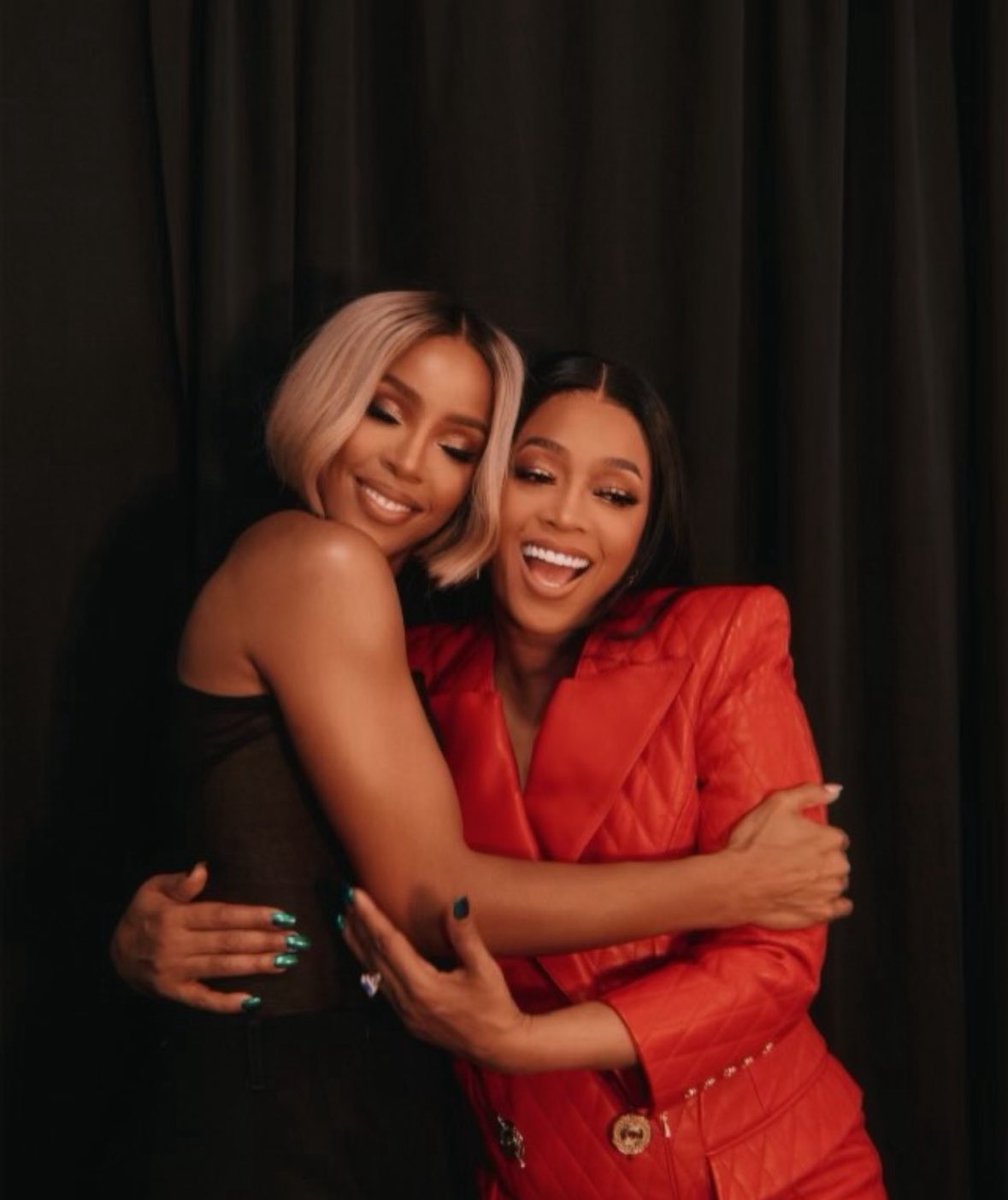 K_Monrow's tweet photo. Trina and Kelly Rowland finally brought “Here We Go” to the stage for the first time since its 2005 release. With great enthusiasm Trina says “ I’ve waited 25 years for this moment” https://t.co/jhsQh4DdF8