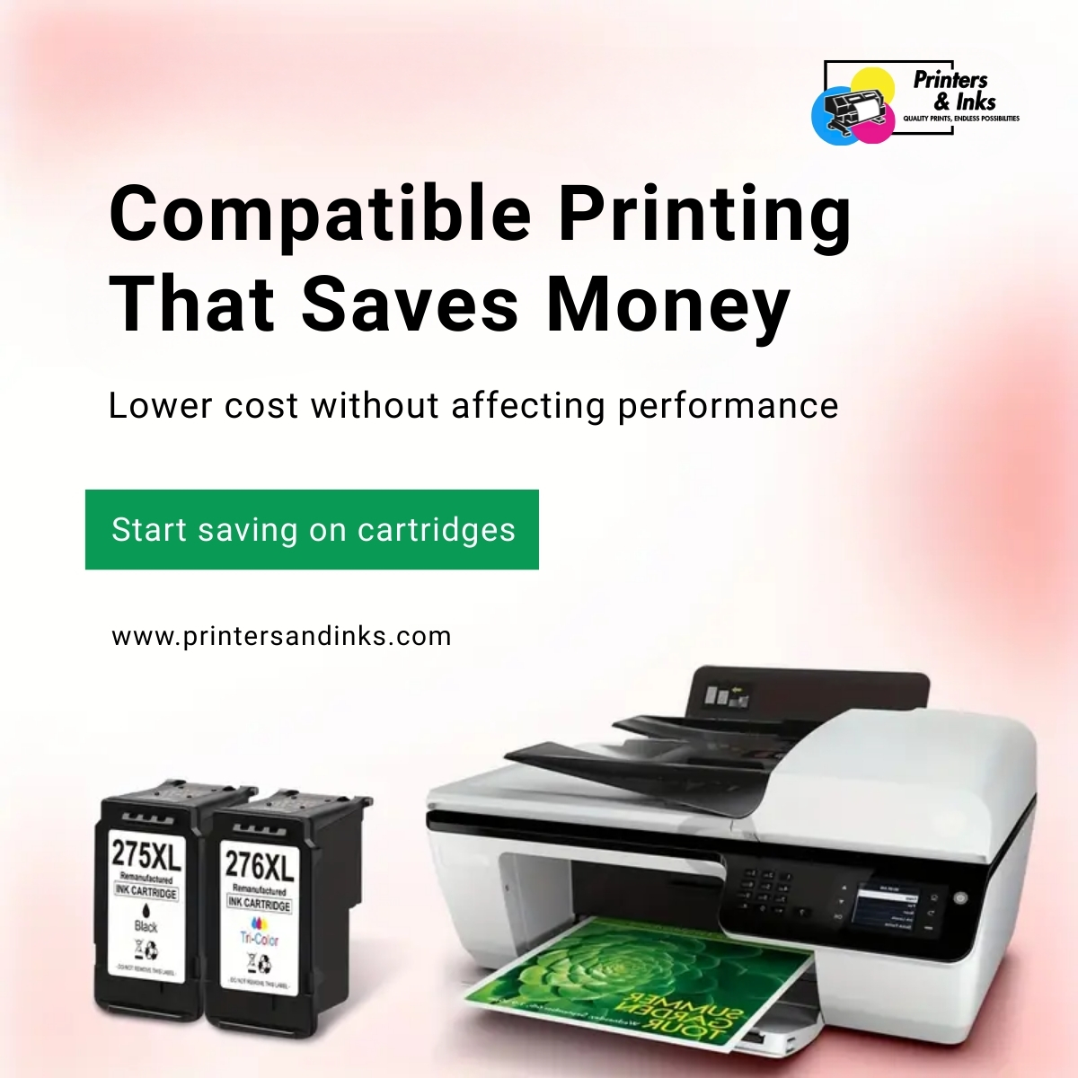 printersandinks's tweet image. Our compatible remanufactured ink and toners give you the same page yield and print quality as new cartridges but at a better price. The smarter way to manage your printing budget.

#compatibletoner #saveonprinting #inkdeals #printingcost #budgetprinting