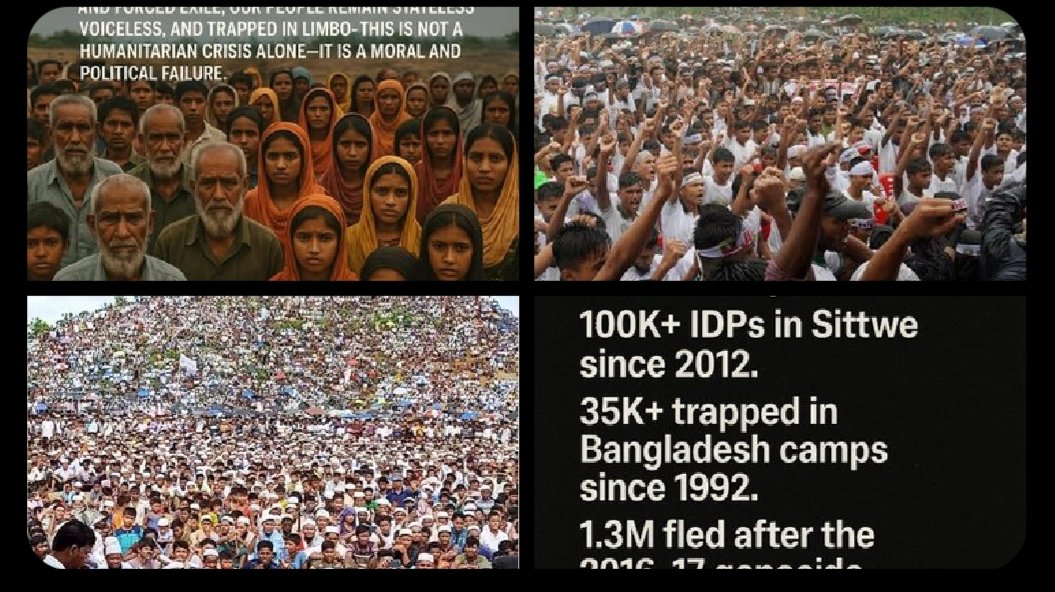 marab0186200's tweet photo. Dignified return of the Rohingya.
#RohingyaSolutions #PoliticalWill #EndImpunity https://t.co/5QyGnj26Kh