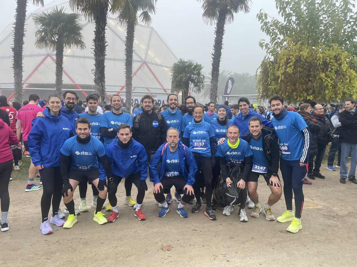 El ITA pone en marcha sus zapatillas en la Carrera de Empresas ESIC University 2025
¡Enhorabuena a todos los participantes por su energía, compromiso y espíritu competitivo! 

#ITA #CarreraEmpresasESIC #AumentamosLaColaboracionAumentamosElImpacto