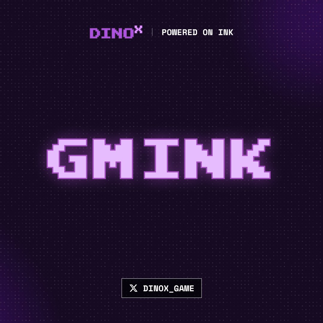 DinoX 🦖 | Ink AI GameFi tweet media
