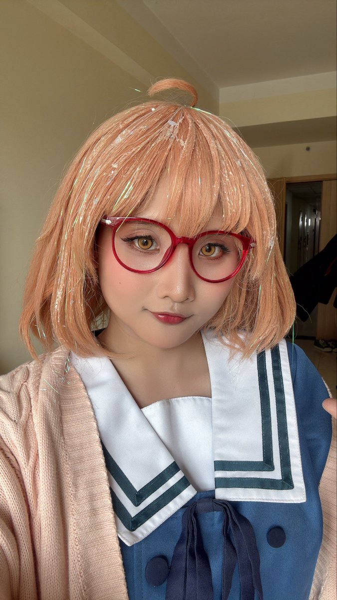 chukku_ismi's tweet photo. Taking a selfie before going out. #cosplay #coser #chukku #mirai #kyoukainokatana https://t.co/FTCosPx2Du