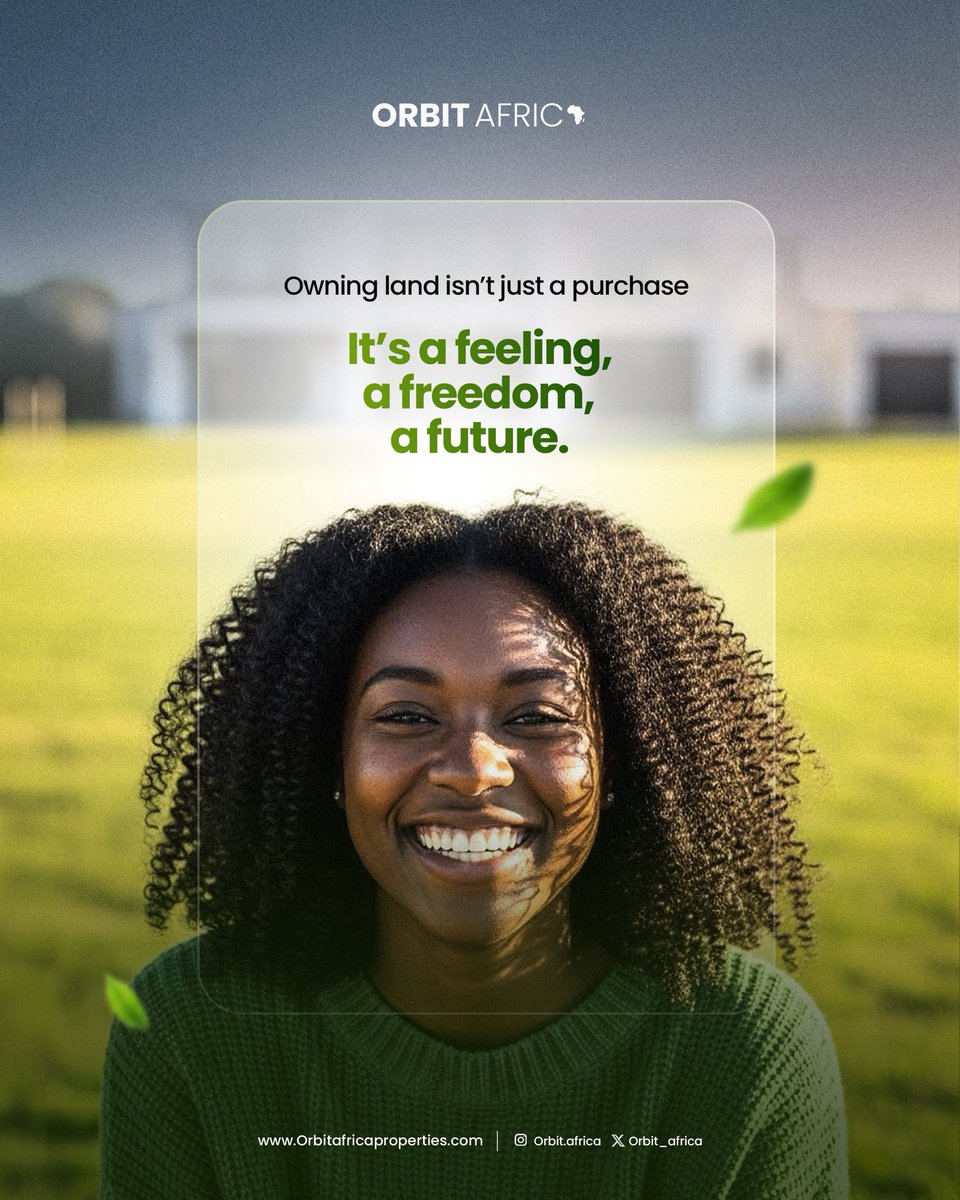 This is your chance to stop waiting and start owning.

This is not just land investment, it’s an assurance of a secured future.

Secure your land now and give your money a place to grow.

The best time to buy was yesterday, the next best time is today.

#realestateinvestment