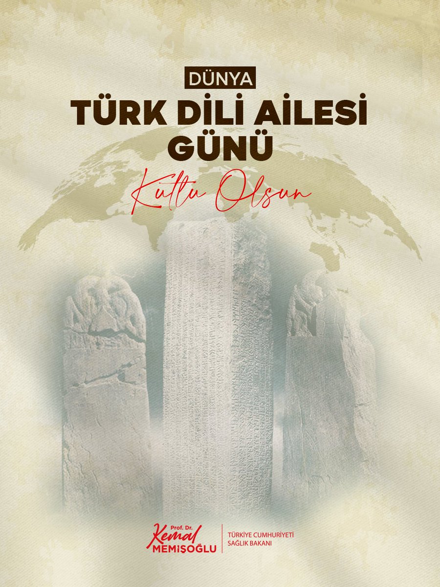 Sayın Cumhurbaşkanımız <a href="/RTErdogan/">Recep Tayyip Erdoğan</a>’ın öncülüğünde UNESCO Genel Konferansı kararıyla ilan edilen ve bu yıl ilk kez kutlanan 15 Aralık Dünya Türk Dili Ailesi Günü; birliğimizin, kardeşliğimizin ve ortak geleceğimize olan sarsılmaz inancımızın güçlü bir nişanesidir.

Asırları aşan