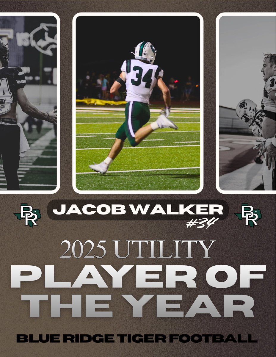 Congratulations to Jacob Walker on being the District Utility Player of the year!