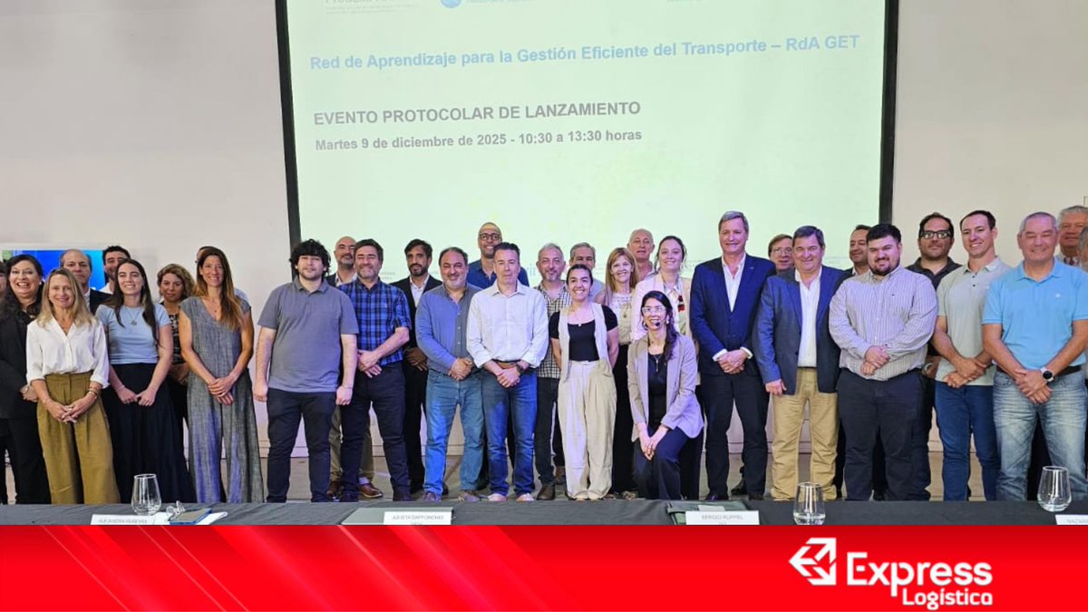 ExpressLogArg's tweet image. Participamos en el lanzamiento de la Red de Aprendizaje para la Gestión Eficiente del Transporte y en su primer taller colaborativo 🚛

Un paso más hacia la descarbonización y la logística sostenible en Argentina.

Somos @ExpressLogArg 

#TransporteSostenible #GestiónEficiente