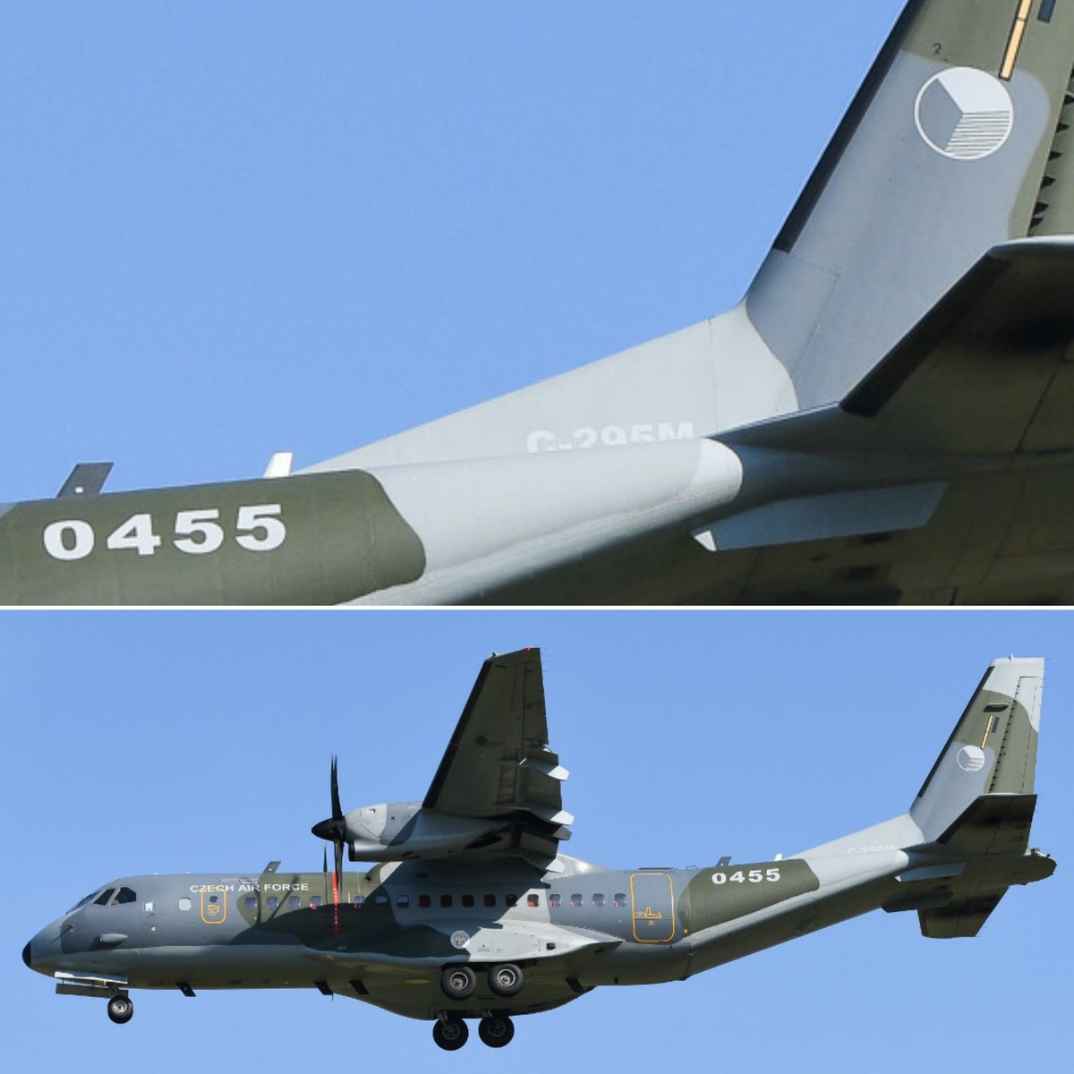 LebanonJets's tweet image. #Czechia (mic) #Czech (1,2) AirForce F295 #0455 #498489 invisible on FlightRadar24 arriving into Beirut from Kbely via Sofia as #CEF6080 
Previous (mic) Czech (1,2,1,2) flew into Lebanon on Sep23 &amp;amp; zero troops in UNIFIL