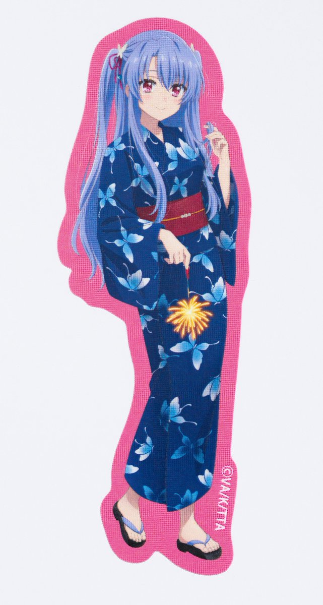 summer pockets dmmスクラッチ 空門蒼 浴衣姿 #サマポケアニメ #空門蒼