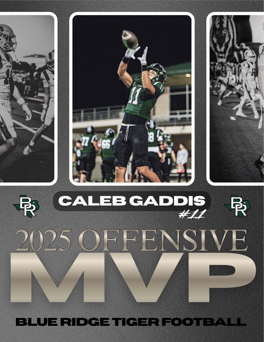 Congratulations to <a href="/CalebGaddis_11/">Caleb Gaddis</a> for being the Offensive MVP. Easily the best player within the district, his stats and accomplishments show it! Proud of you kid.
