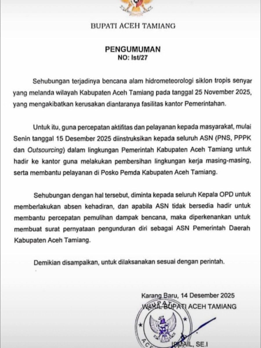 Kok disuruh mengundurkan diri. Bukannya mereka juga korban?