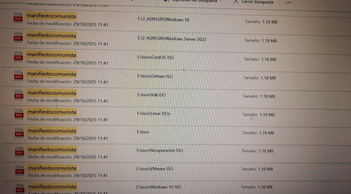 ItsMitxi's tweet image. hoy le deje el pendrive a un compañero para un proyecto, y me ha metido el manifiesto del partido comunista en todas las carpetas y subcarpetas esto que es