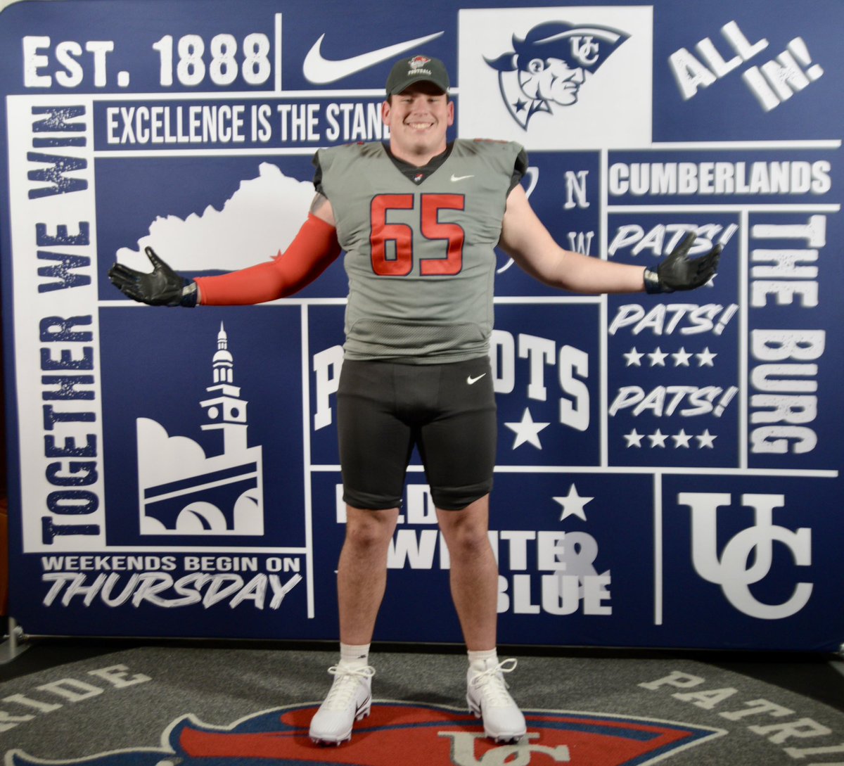 Andrewjw65's tweet image. Had a great time this weekend on my Official Visit at University of the Cumberlands(KY). Thanks for the hospitality and experience @CoachHouse_UC @worbin @UCCoachMorris @Hold_2017 @SPRecruiting @pepman704 @NPCoachJeff