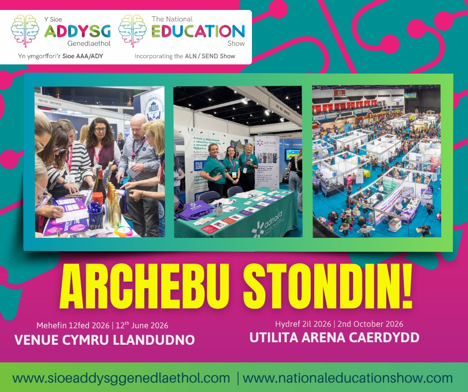 Sioe Addysg Genedlaethol tweet media