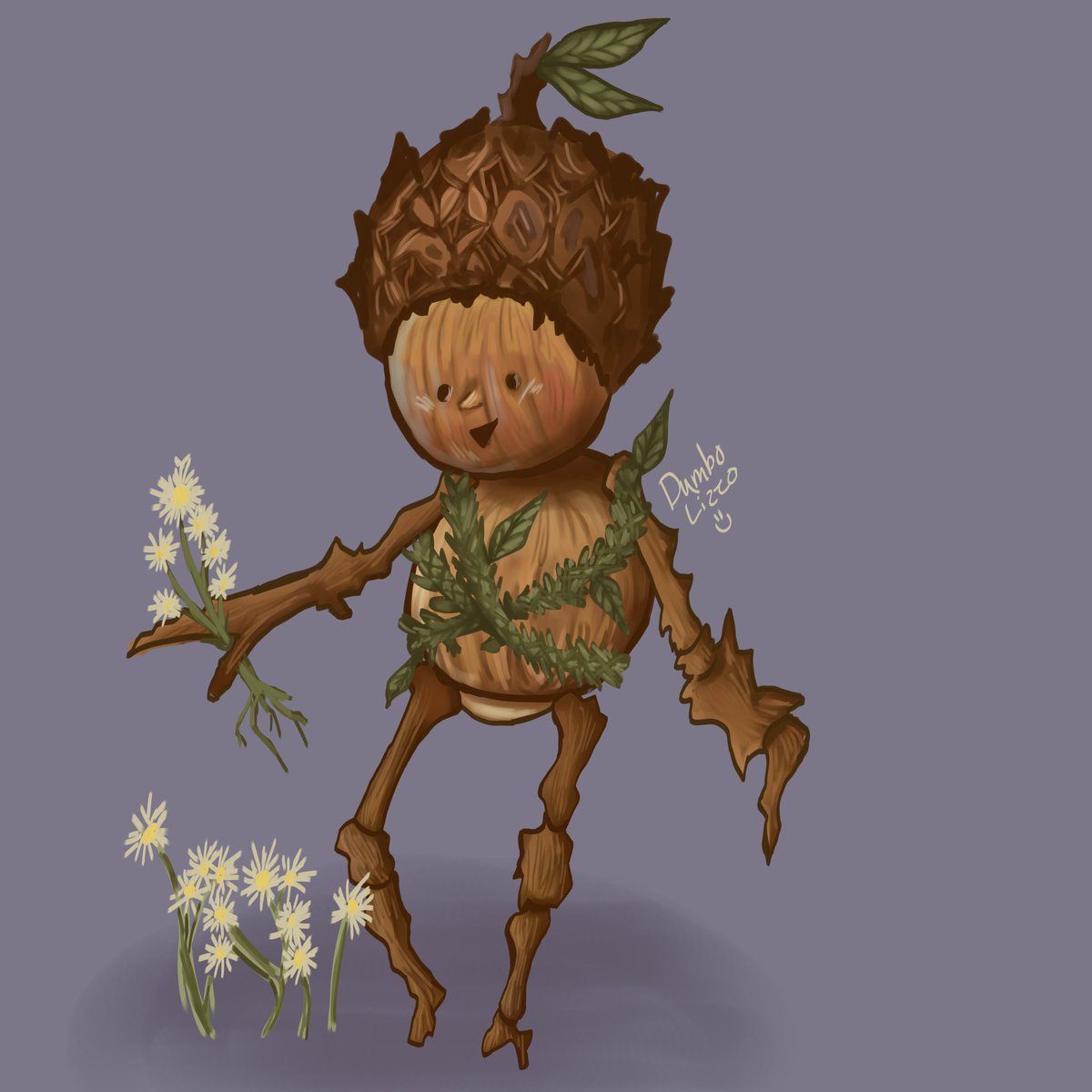 DumbassLizzy's tweet photo. I was able to get two drawings finished last night, a overgrown skull and a becorn! (I dont finish mang drawings trying get out of that habbit)

#art #digitalart #digitalpainting #DigitalArtist https://t.co/0wuhCZnTsQ