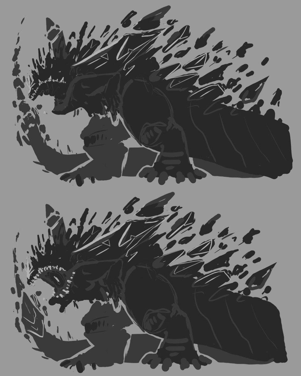 arsyad_haekal's tweet image. The cosmic Invader?

Seems like were get to see this space bastad soon huh 👀

#GODZILLA_GREAT_SIN Space Godzilla consepts