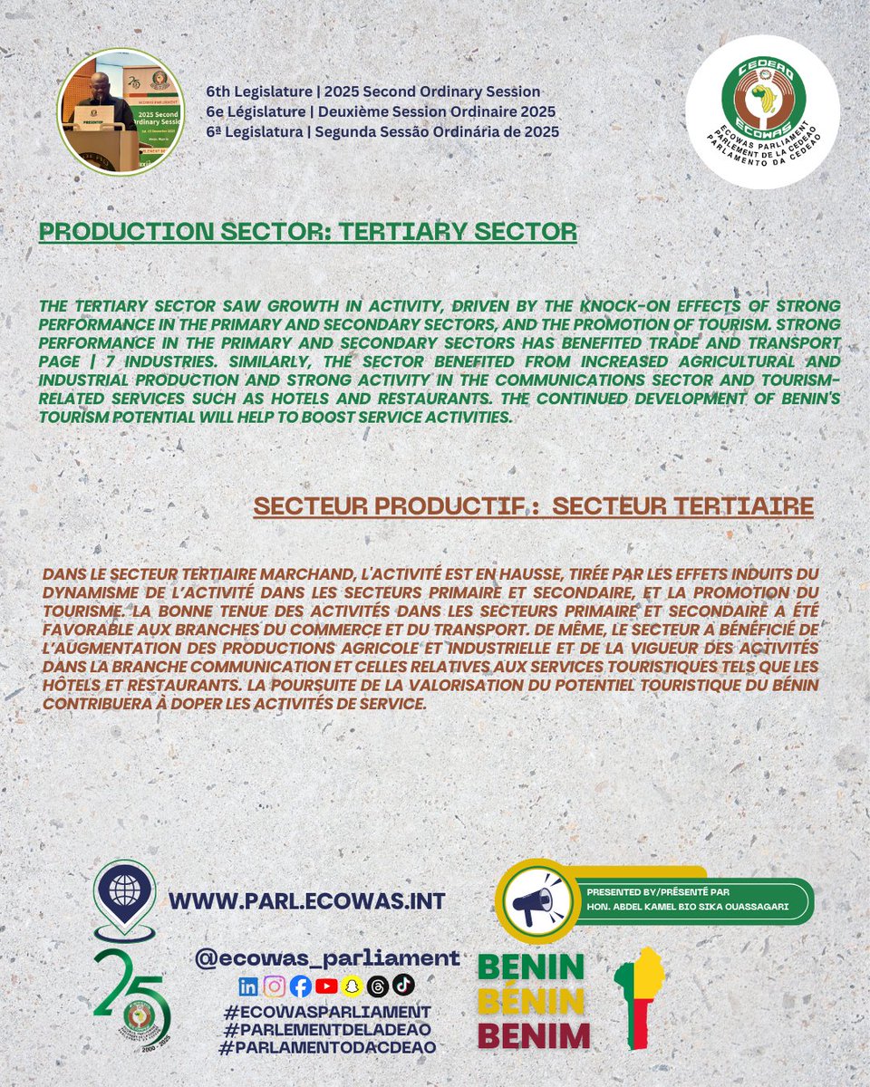 ECOWAS Parliament tweet media