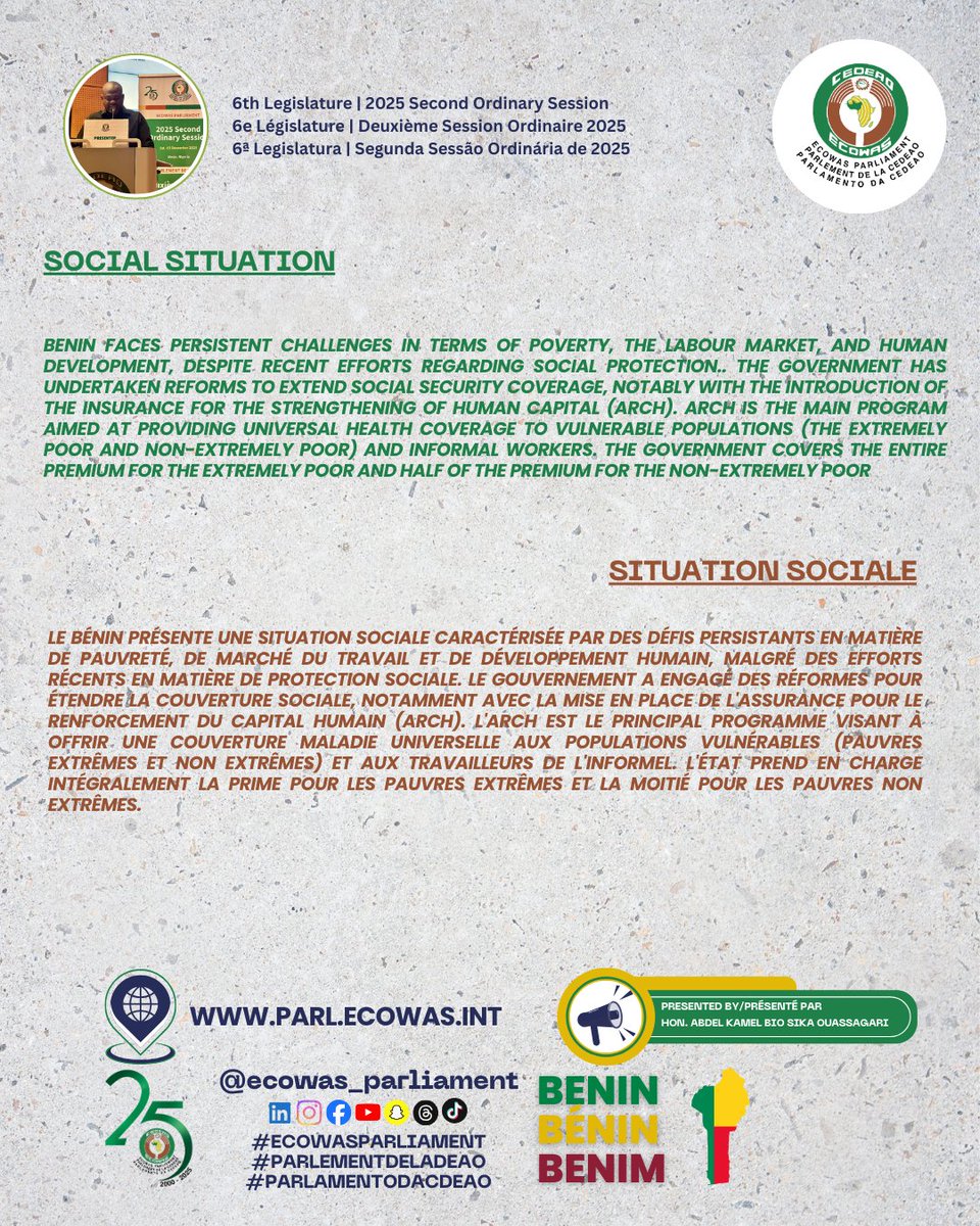 ECOWAS Parliament tweet media