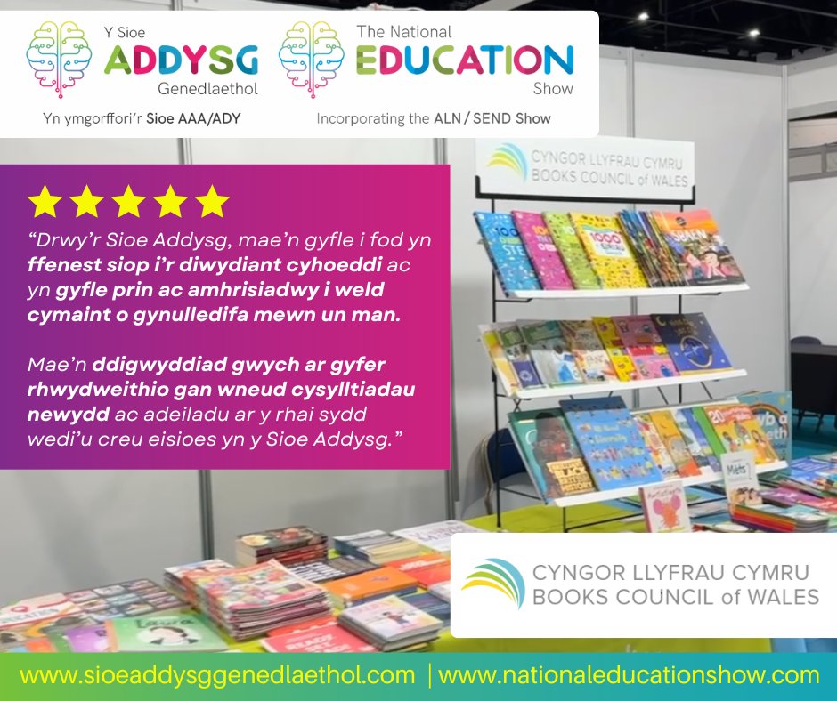 Sioe Addysg Genedlaethol tweet media