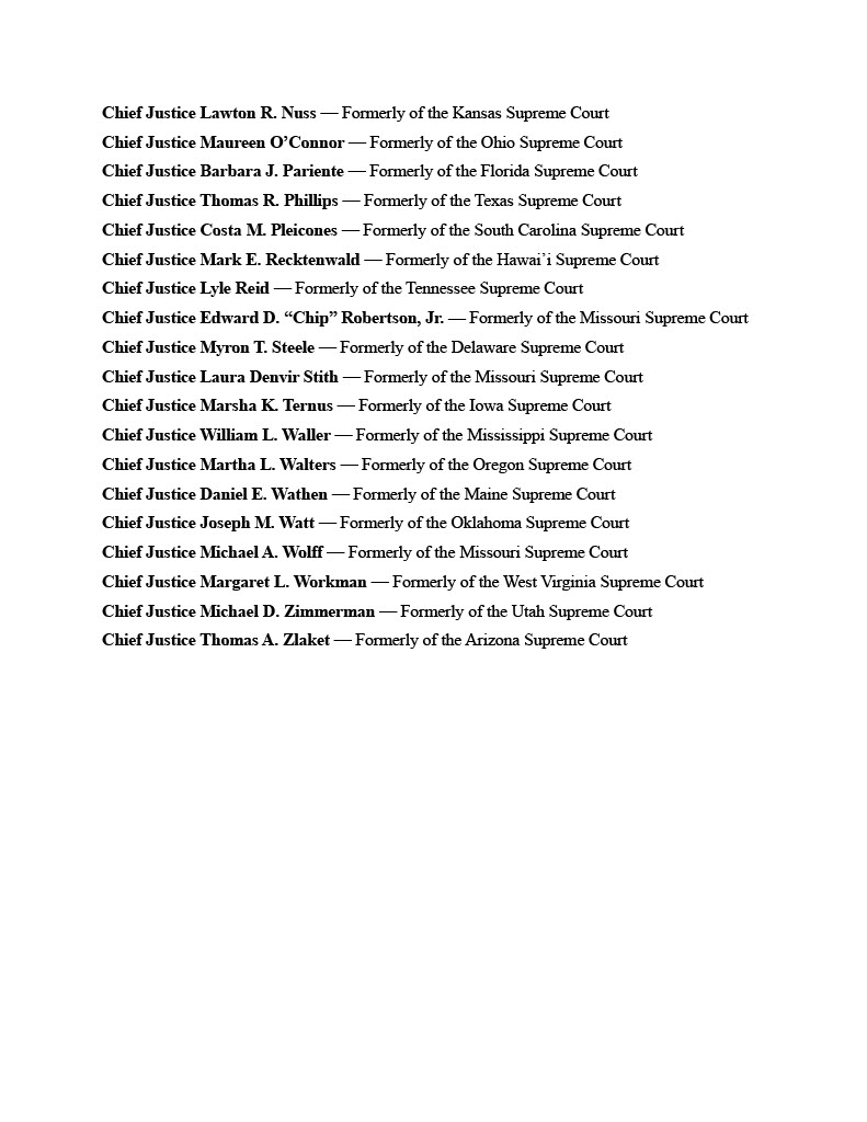 keep_republic's tweet photo. Today on Bill of Rights Day, more than 40 former state Supreme Court Chief Justices are launching Keep Our Republic’s Alliance of Former Chief Justices, a state focused effort to defend &amp; educate the public on judicial independence, the rule of law, and our constitutional balance https://t.co/lm4fg10Khc