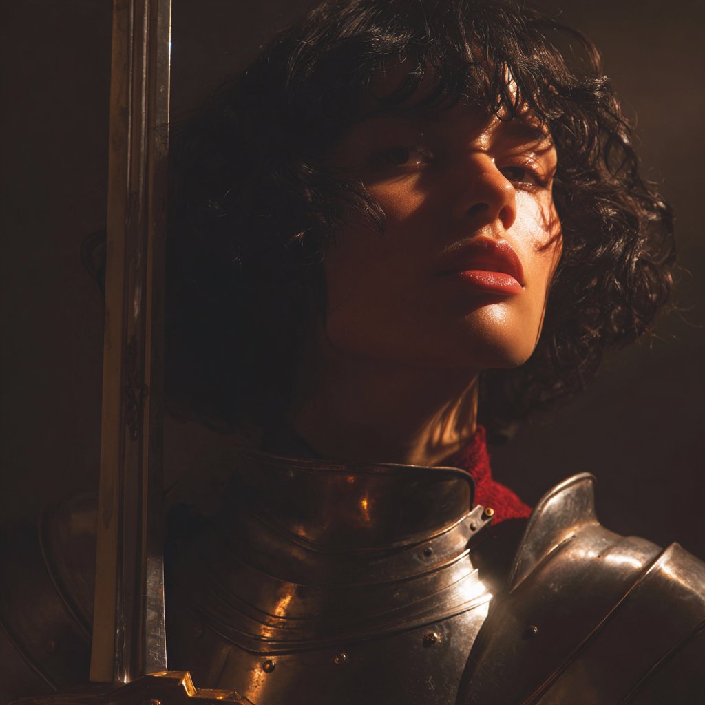 Joan of Arc, artwork by me. ❤️