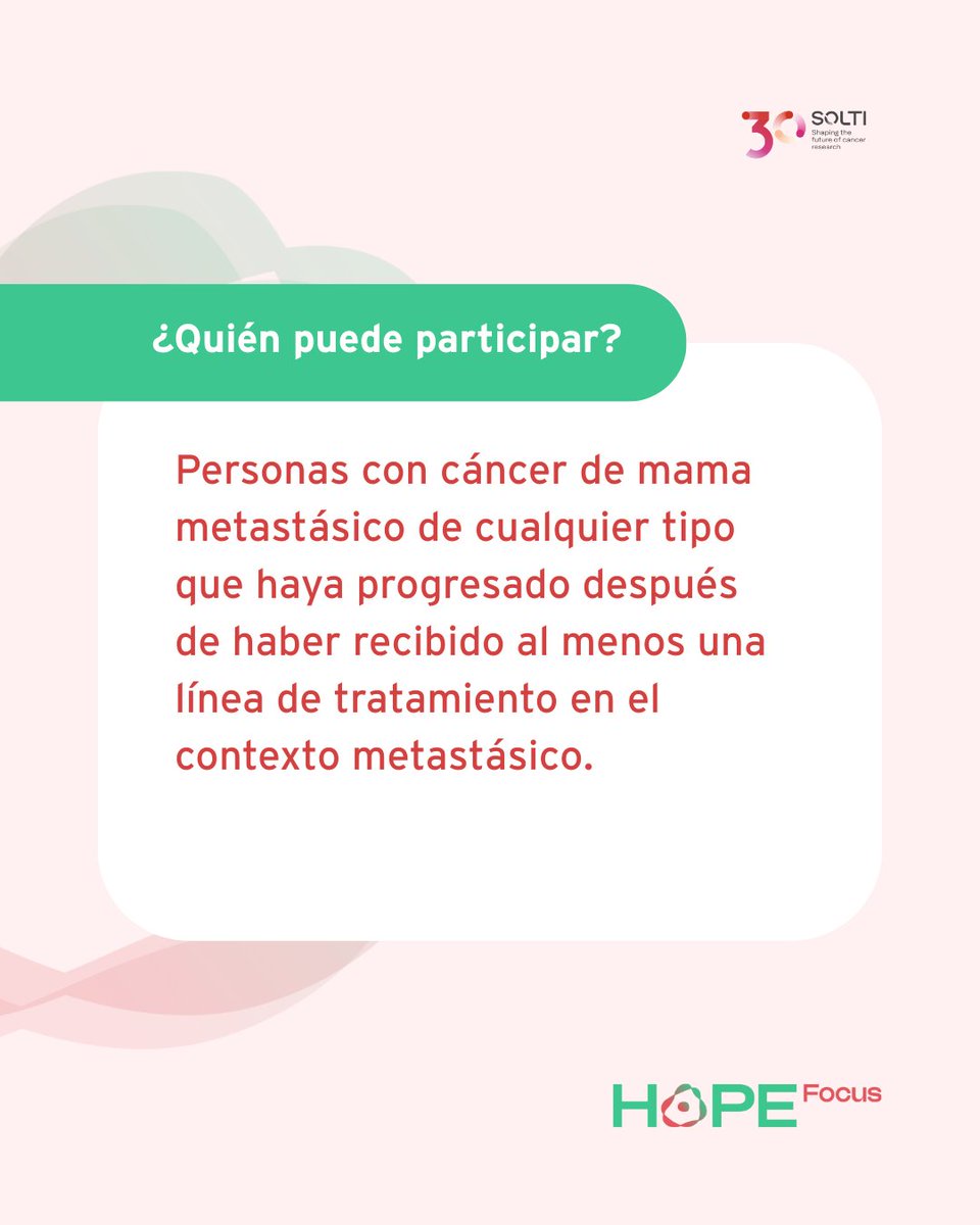 SOLTI #cancerresearch tweet media
