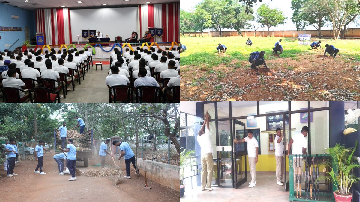 #SwachhataPakhwada2025 (1–15 Dec)observed at 105Bn RAF with Swachhata Pledge, awareness drives, road marches, office decluttering, community cleanliness, plastic waste management, hygiene &amp; sanitation &amp; tree plantation- reinforcing commitment to a clean, green &amp; healthy India