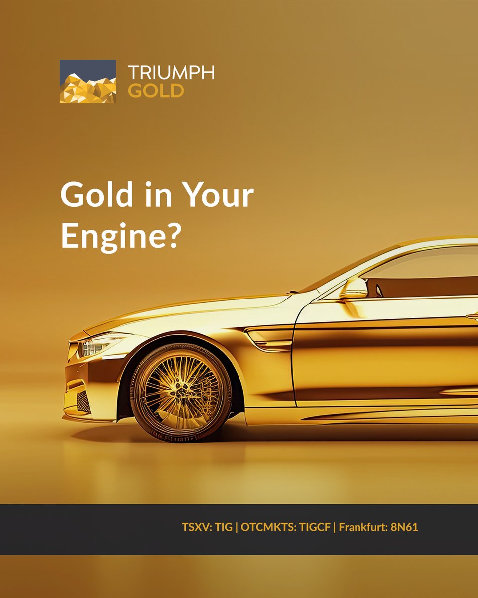 #Gold plays a key part in your car’s electronics, reflecting heat and ensuring smooth communication between vital systems.

Read more: ordnl.link/HPbfXmf

🇨🇦 #TSXV: $TIG $TIG.V 🇺🇸 #OTCMKTS: $TIGCF 🇩🇪 #FSE: #8N61
